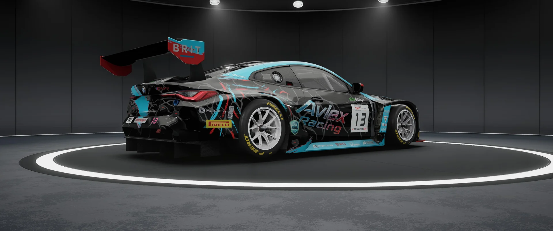 AVLEX RACING BMW – Original-Livery, Ansicht 5