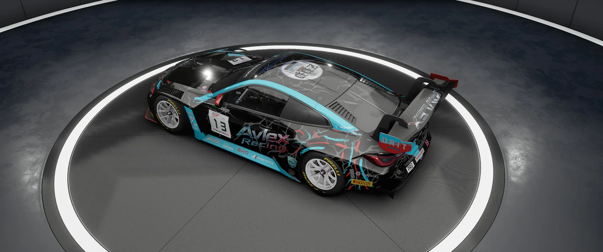 AVLEX RACING BMW – Original-Livery, Ansicht 7