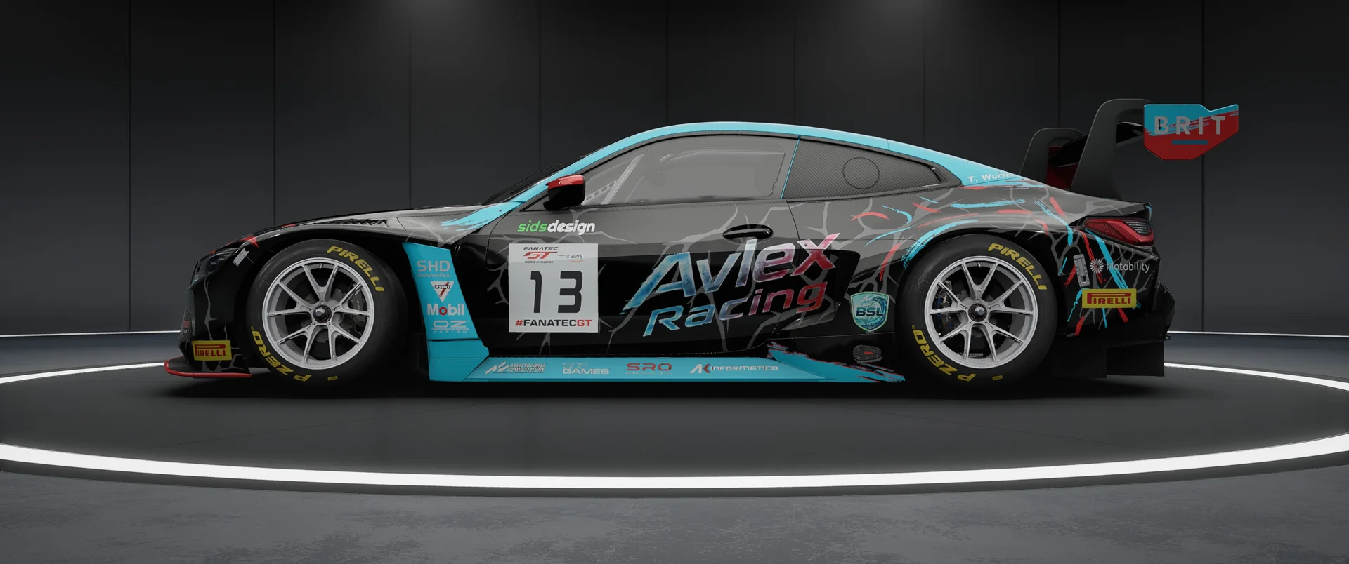 AVLEX RACING BMW – Original-Livery, Ansicht 8