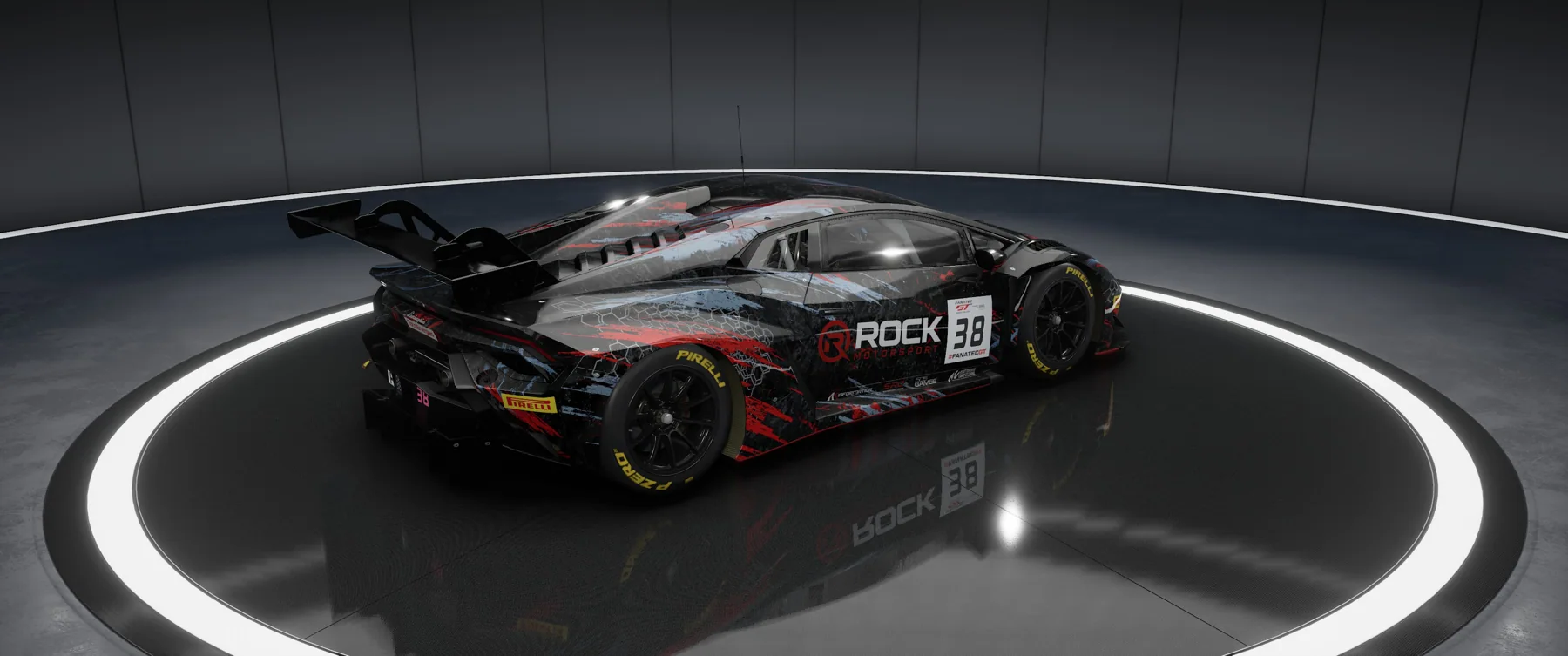 Rock Motorsport Lamborghini – Original-Livery, Ansicht 6