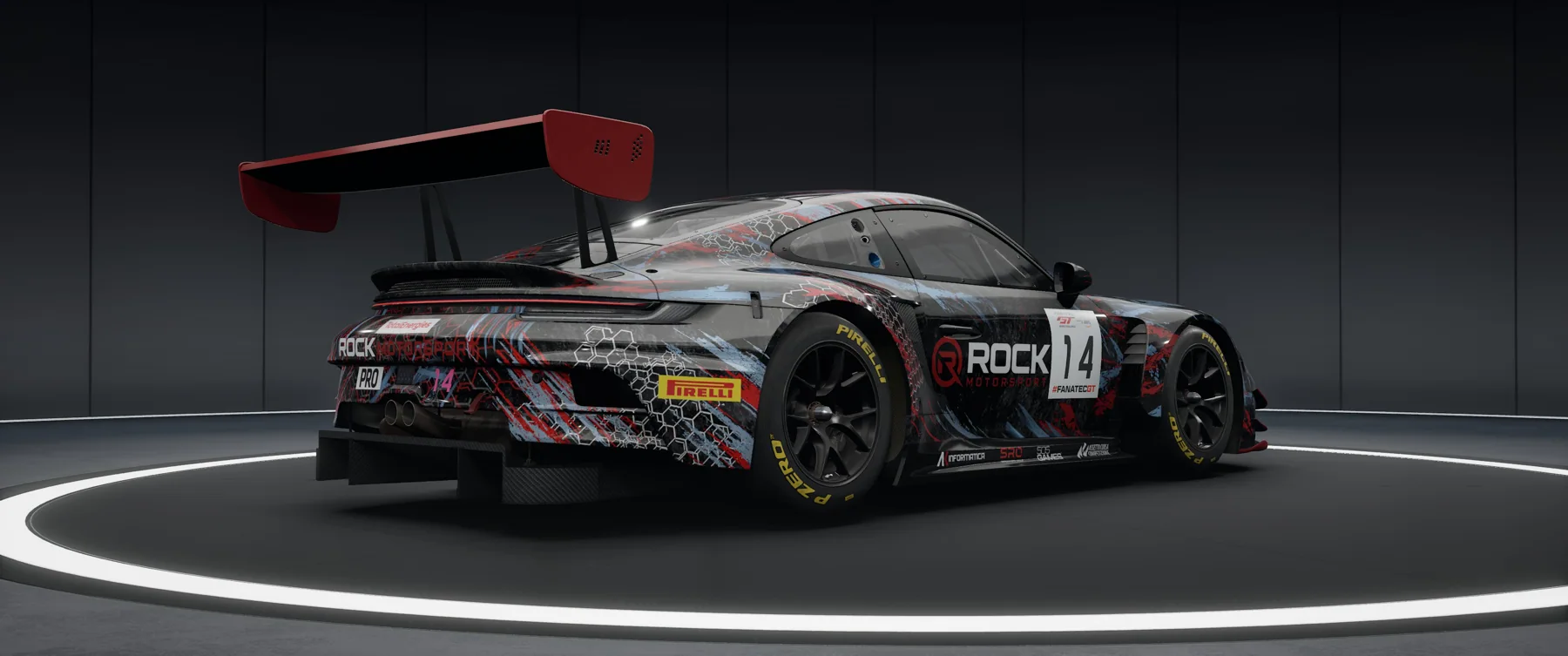Rock Motorsport Porsche – Original-Livery, Ansicht 7