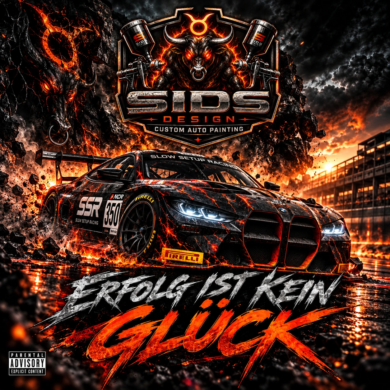 Albumcover Erfolg ist kein Glück mit BMW M4 GT3 #350